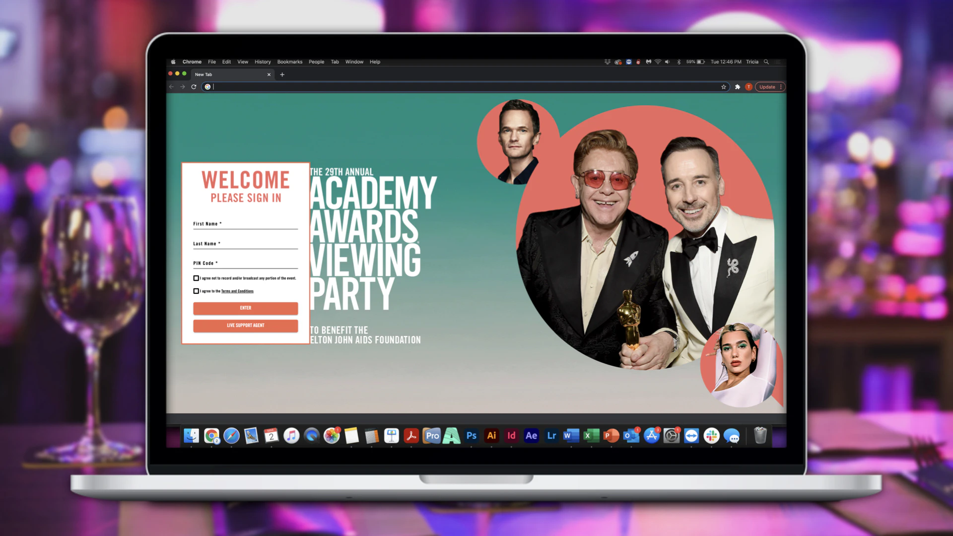 screenshot of Virtual Tables